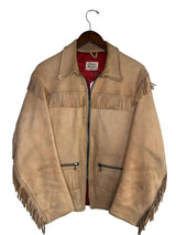 Genuine Buckskin Lined Fringe Jacket