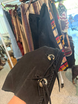 Ralph Lauren Suede Concho Pants