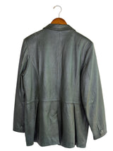 Denim & Co Green Leather Jacket