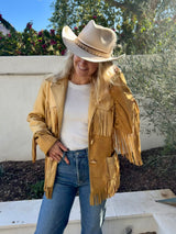 Jerrys Leather Fringe Jacket