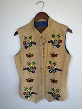 Double D Ranch Beaded Suede Vest