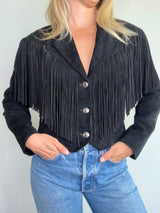 Pioneer Wear Fringe Cropped Jacket