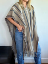 Closed Wool Poncho