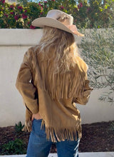 Suede Fringe Jacket