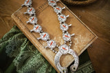 Vintage Inlay Squash Necklace