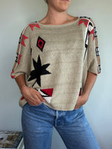 Ralph Lauren Beaded Knit Top