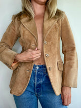 Casual Corner 90's Suede Blazer