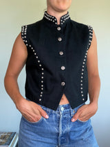 Gordon James Studded Vest