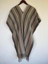 Closed Wool Poncho