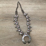 Vintage Inlay Squash Necklace